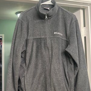 columbia full zip fleece jacket